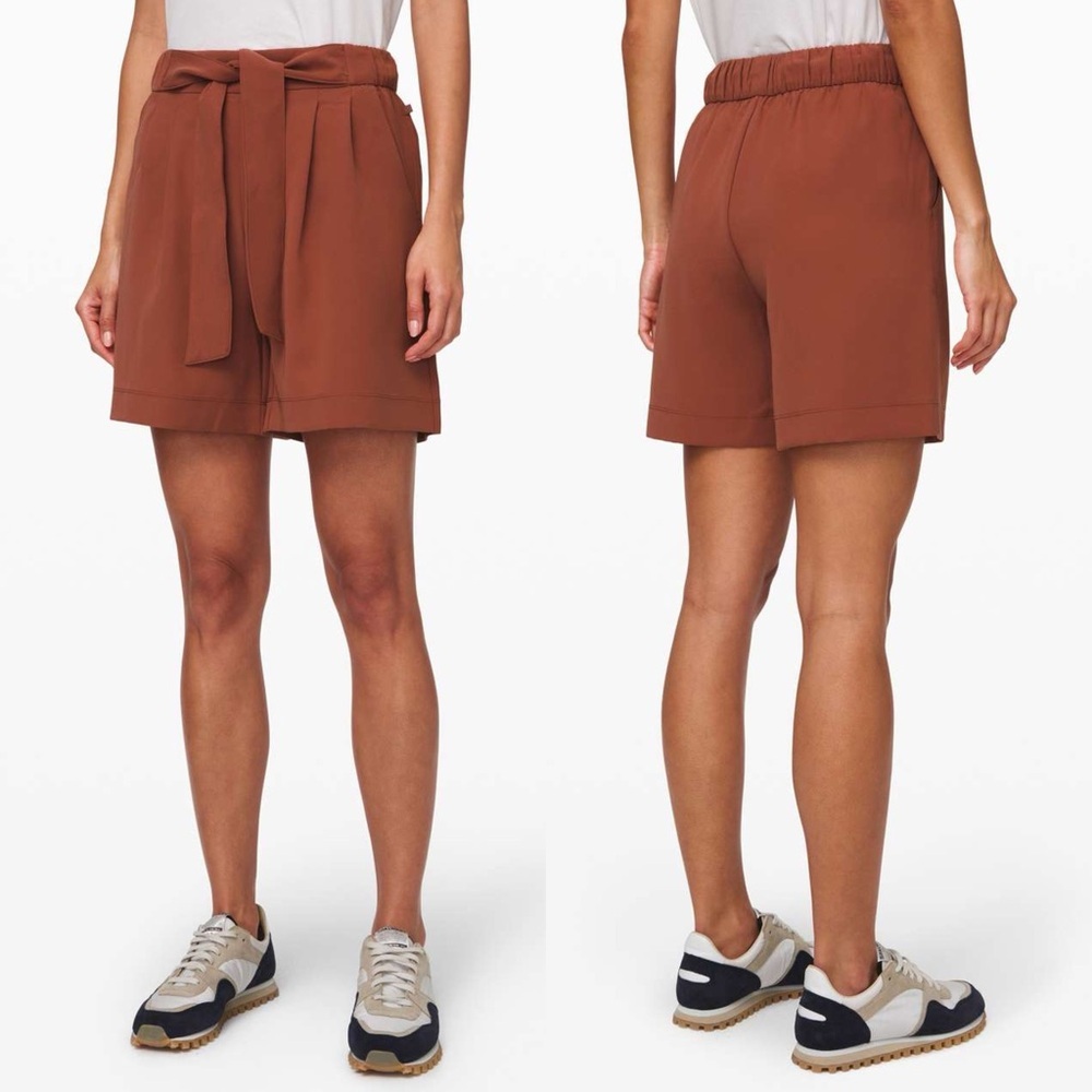 Lululemon Noir Short 5.5" Rustic Clay